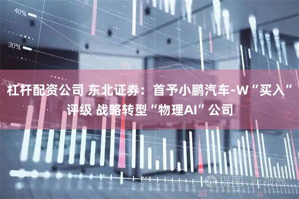 杠杆配资公司 东北证券：首予小鹏汽车-W“买入”评级 战略转型“物理AI”公司